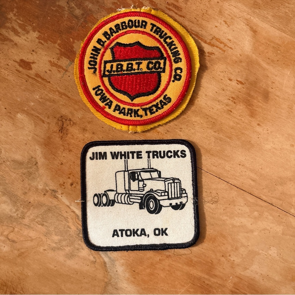 Vintage Trucking Company Patches